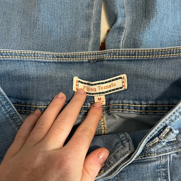 Seamed Flare Jeans - Picture 6 of 6